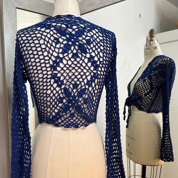 Knit Bolero Wraps – Hand-made, no seams, Size Medium - Picture 1 of 5